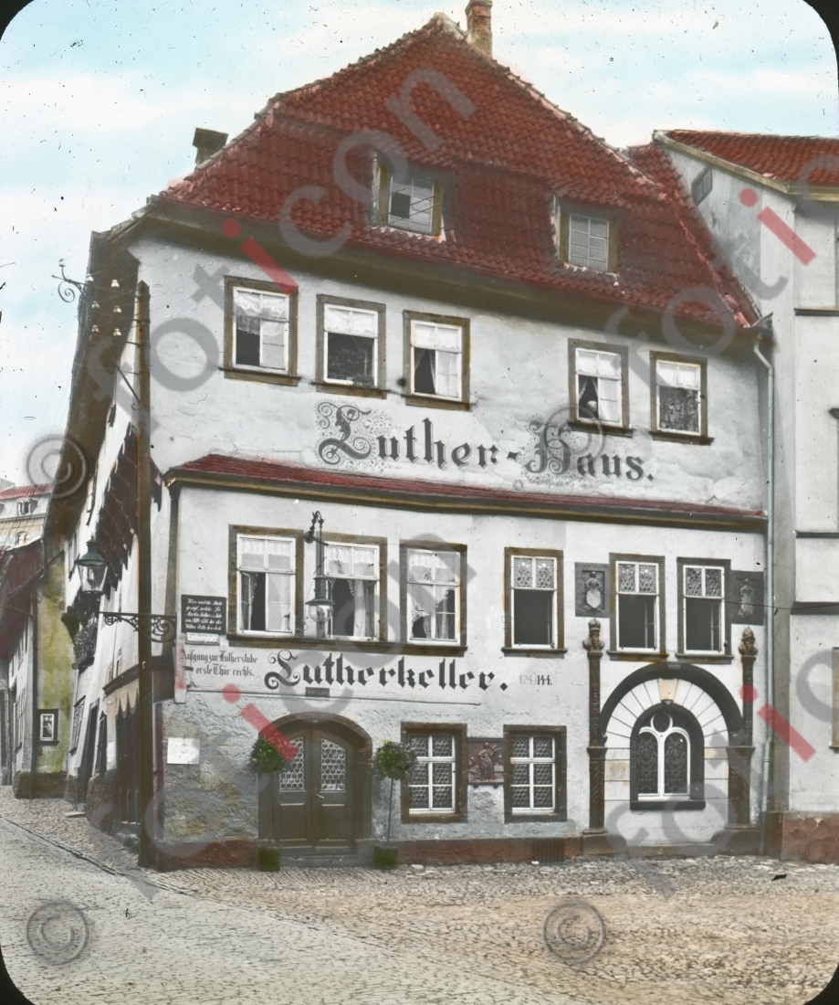 Lutherhaus in Eisenach | Luther House in Eisenach - Foto foticon-simon-150-007.jpg | foticon.de - Bilddatenbank für Motive aus Geschichte und Kultur